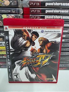 Street Fighter IV Greatest Hits - PS3 (USA/CIB)