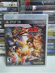 Street Fighter X Tekken - PS3 (USA/Sem manual)