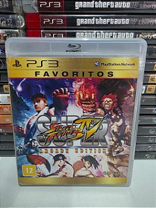 Super Street Fighter IV Arcade Ed Favoritos - PS3 (BR/CIB)