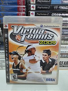 Virtua Tennis 2009 - PS3 (USA/Capa quebrada)