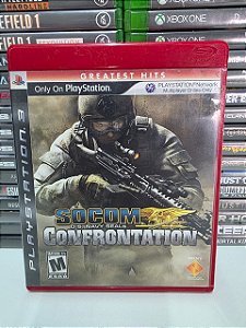 Socom Confrontation GH - PS3 (Capa quebrada/Sem manual)