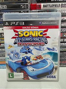 Sonic & All Stars Racing Transformed - PS3 (BR/CIB)