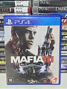 Mafia III - PS4 (BR/Sem manual)