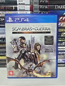 Sombras da Guerra Definitive Edition - PS4 (BR/CIB)