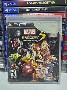 Marvel vs Capcom 3 FTW - PS3 (Sem manual /Com detalhes)