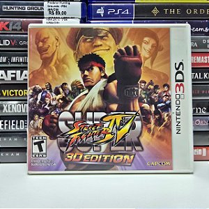 Super Street Fighter IV 3D Edition - 3DS (USA/CIB)