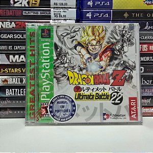 Dragon Ball Z: Ultimate Battle 22 GH - PS1(USA/Novo)