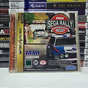 Sega Rally Championship 1995 - Saturn (JP/Com detalhes)