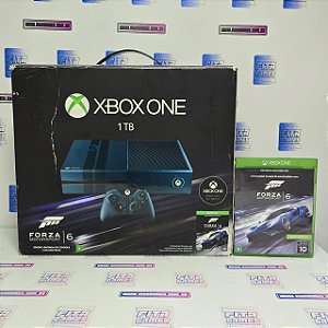 XBOX One Ed. Especial Forza 6 1TB (Sem manuais)