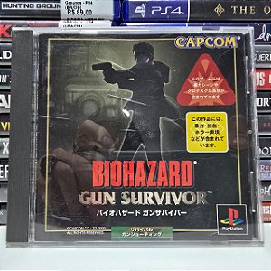 Biohazard Gun Survivor - PS1 (JP/Com detalhes)