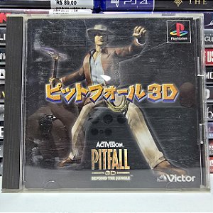 Pitfall 3D Beyond The Jungle - PS1 (JP/CIB)