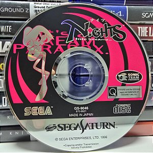 Nights Into Dreams - Saturn (JP/Loose/Com detalhes)