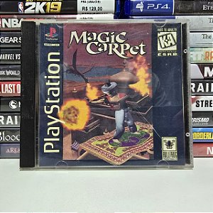 Magic Carpet - PS1 (USA/Capa repro)