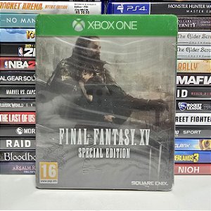 Final Fantasy. XV Special Ed. Steelbook - Xbox One (BR/Novo)