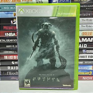 Skyrim -  Xbox 360 (BR/Encarte repro)