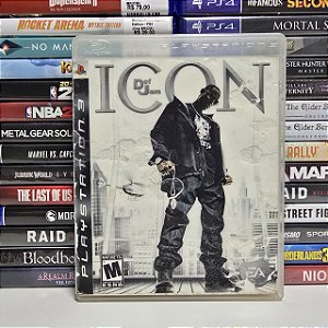 Def Jam Icon - PS3 (USA/Sem manual)