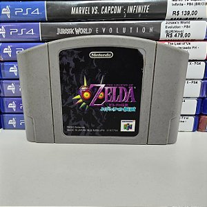 The Legend of Zelda Majora's Mask - N64 (JP/Trava quebrada)