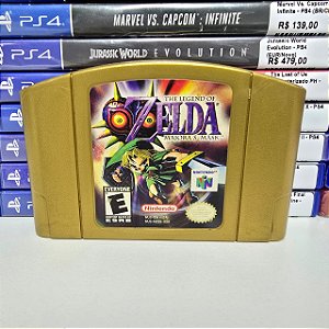 The Legend of Zelda Majora's Mask - N64 (USA/Trava quebrada)