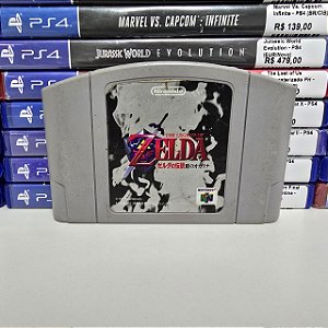 The Legend of Zelda Ocarina of Time - N64 (JP/Trava quebrada)