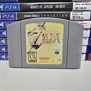 The Legend of Zelda Ocarina of Time - N64 (USA/Trava quebrada)