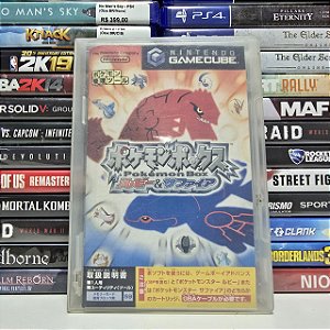 Pokémon Box: R&S - GC (JP/Sem memory card e luva)