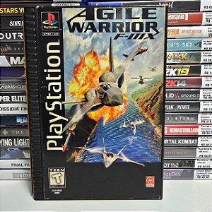 Agile Warrior F-111X - PS1 (USA/Capa quebrada)