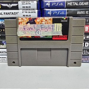 Final Fight 1 - SNES (Paralelo/Loose)