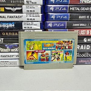 Multijogos Super 300/800 em 1 - FC (Paralelo/Loose)