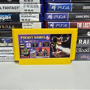 Multijogos pocket games 150 em 1 - FC (Paralelo/Loose)