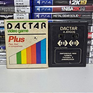 Multijogos Dactar 4 jogos - Atari (BR/Loose)