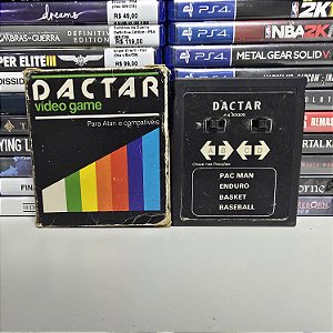 Multijogos Dactar 4 jogos - Atari (BR/Loose)