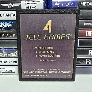 Tele-games 4 - Atari (USA/Loose)