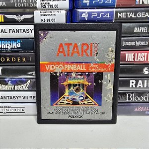 Video Pinball - Atari (BR/Loose)