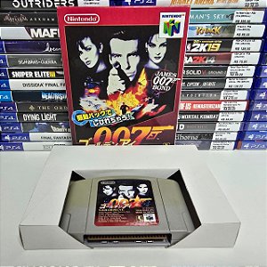 007 Goldeneye - N64 (JP/Caixa repro/Sem manual)