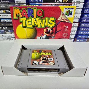 Mario Tennis - N64 (BR/Caixa repro/Sem manual)