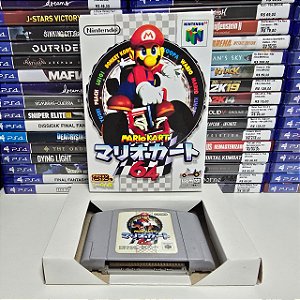 Mario Kart 64 - N64 (JP/Caixa repro/Sem manual)