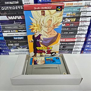 Dragon Ball Z 2 - SFC (JP/Caixa repro/Sem manual)