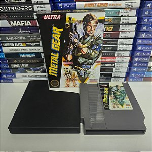 Metal Gear - NES (USA/Caixa repro/Sem manual)
