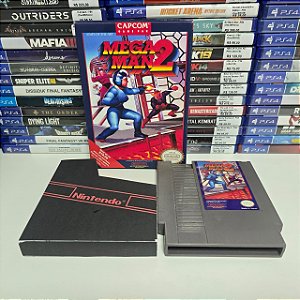 Mega Man 2 - NES (USA/Caixa repro/Sem manual)