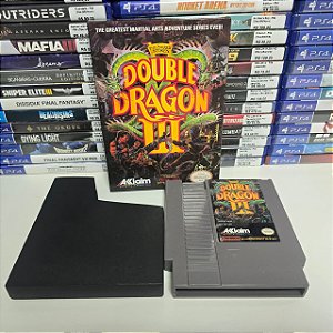 Double Dragon III - NES (USA/Caixa repro/Sem manual)