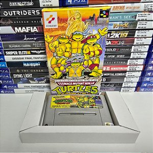 Teenage Mutant Ninja Turtles - SFC (JP/Caixa repro/Sem manual)