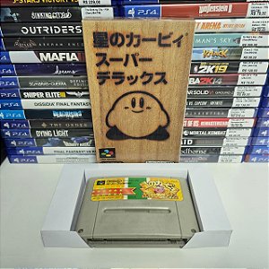 Kirby Super Deluxe - SFC (JP/Caixa repro/Sem manual)