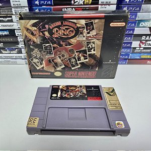 Boxing Legends  - SNES (BR/Caixa de locadora/Sem manual)