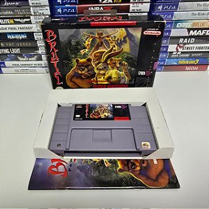 Brutal Paws of Fury - SNES (USA/CIB)