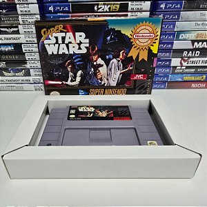 Super Star Wars - SNES (USA/Caixa repro/Sem manual)