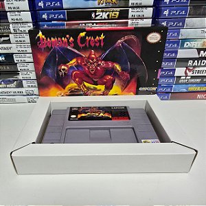 Demon's Crest - SNES (BR/Caixa repro/Sem manual)