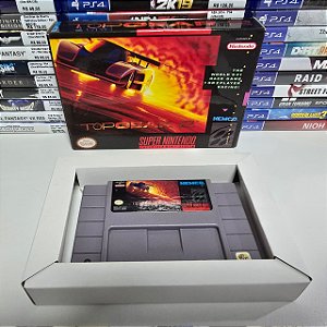 Top Gear 2 - SNES (BR/Caixa repro/Sem manual)