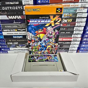 Rockman X2 - SFC (JP/Caixa repro/Sem manual)
