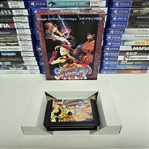 Street Fighter II - MD (JP/Caixa repro/Sem manual)