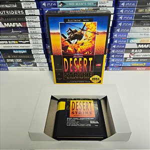 Desert Strike - MD (USA/Caixa repro/Sem manual)